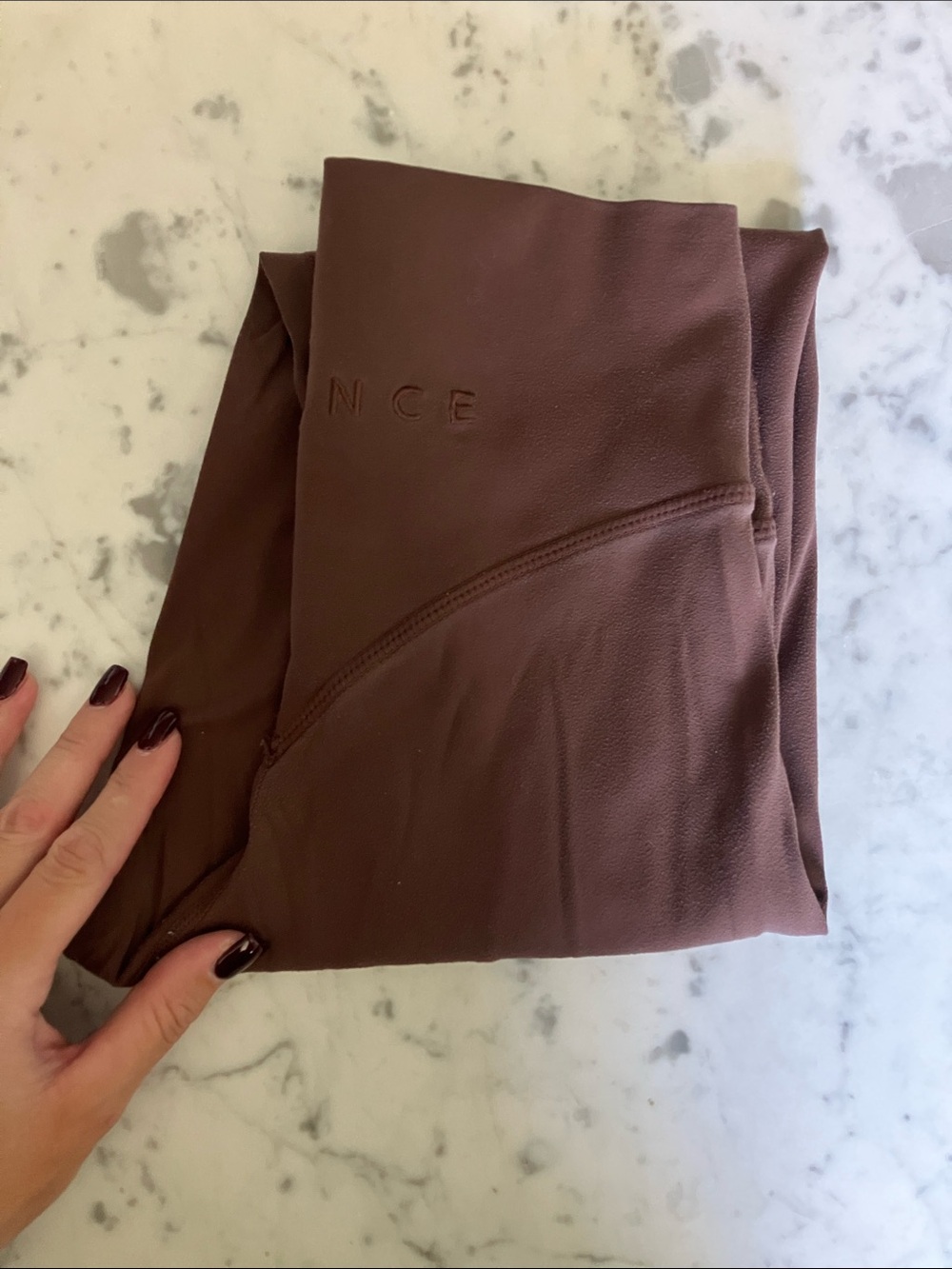 Balance Athletica Chocolate Brown High-Rise Leggings